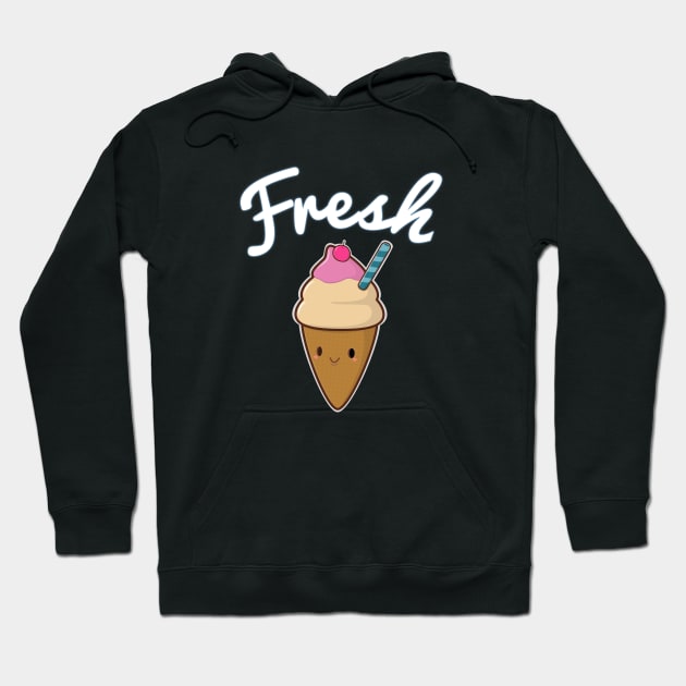 Cute Fresh Ice Cream T-Shirt Hoodie by happinessinatee